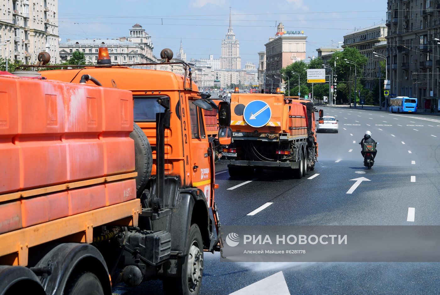 Аэрация дорог в Москве