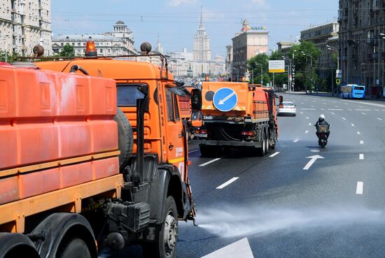 Аэрация дорог в Москве