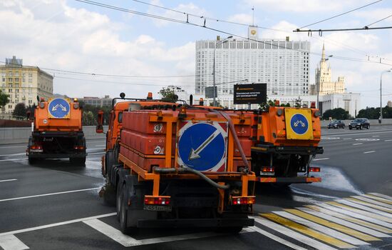 Аэрация дорог в Москве