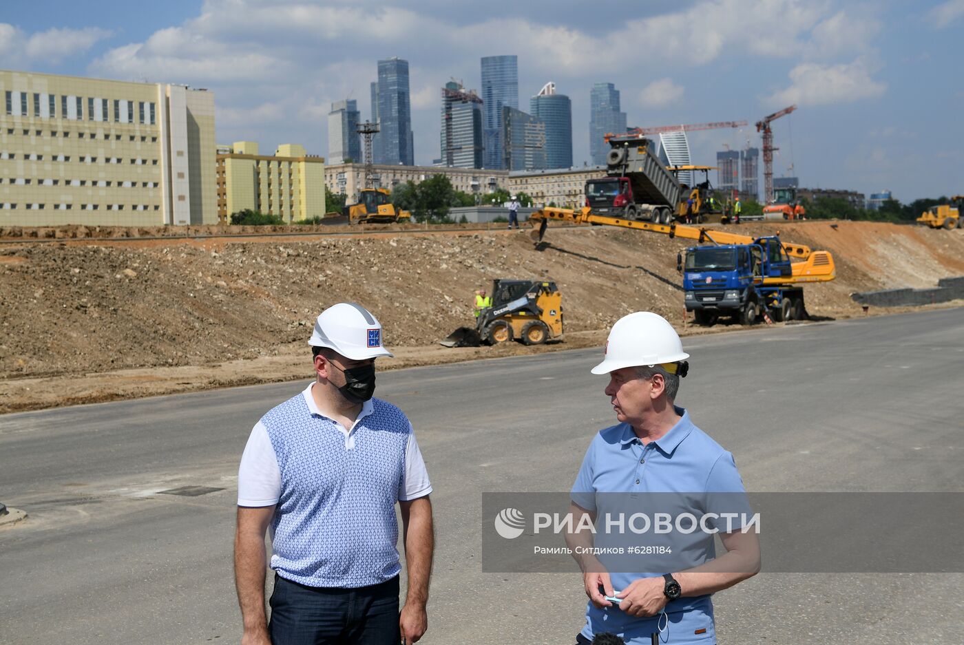 Строительство южного дублера Кутузовского проспекта