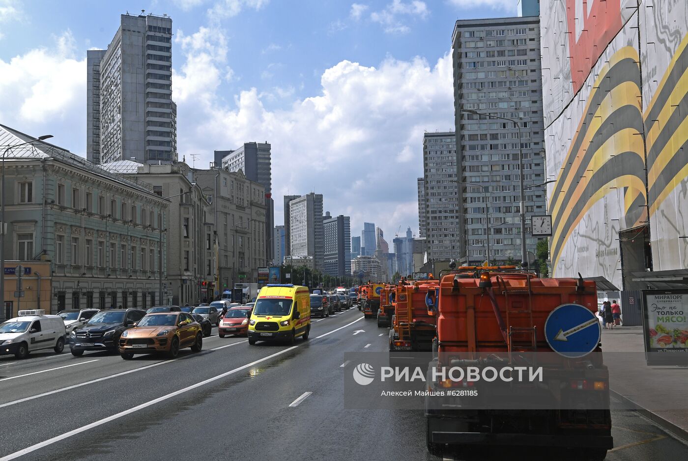 Аэрация дорог в Москве