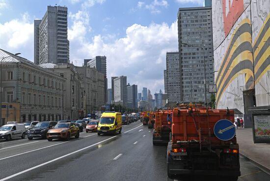 Аэрация дорог в Москве