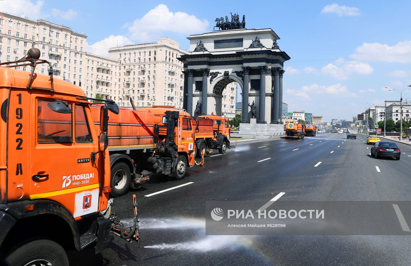 Аэрация дорог в Москве