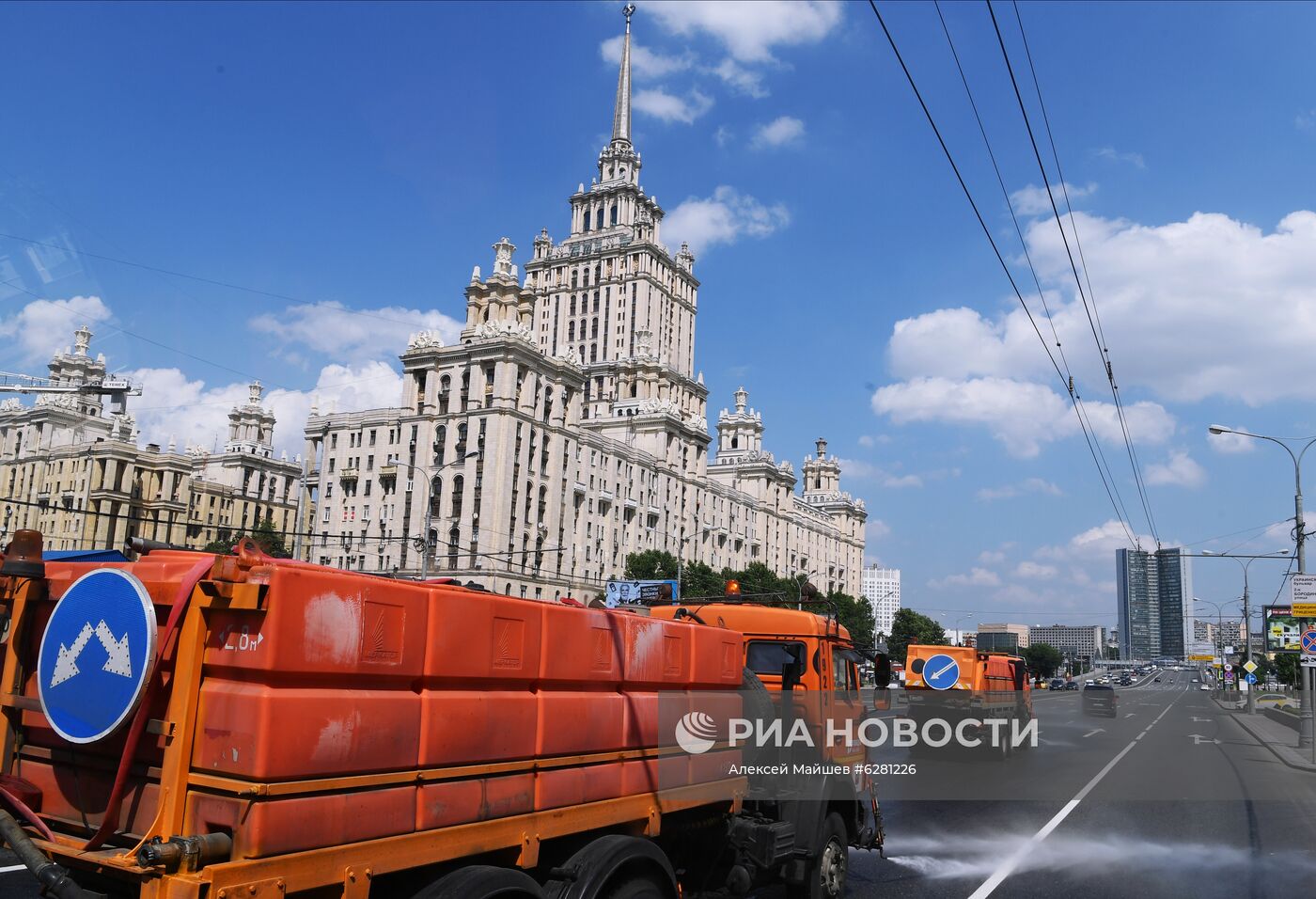 Аэрация дорог в Москве