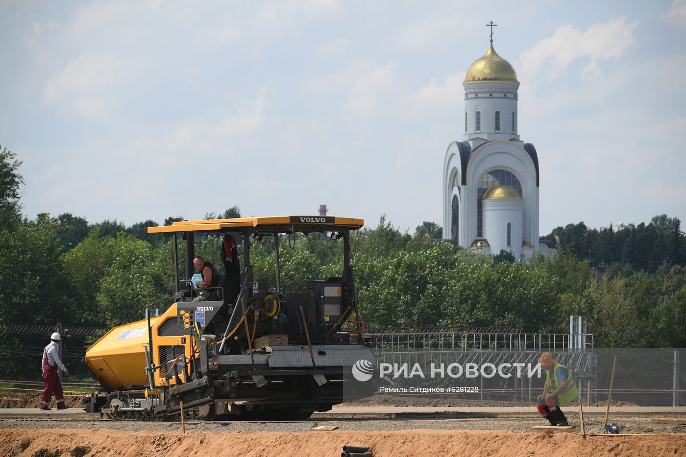 Строительство южного дублера Кутузовского проспекта 