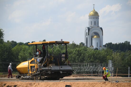 Строительство южного дублера Кутузовского проспекта 