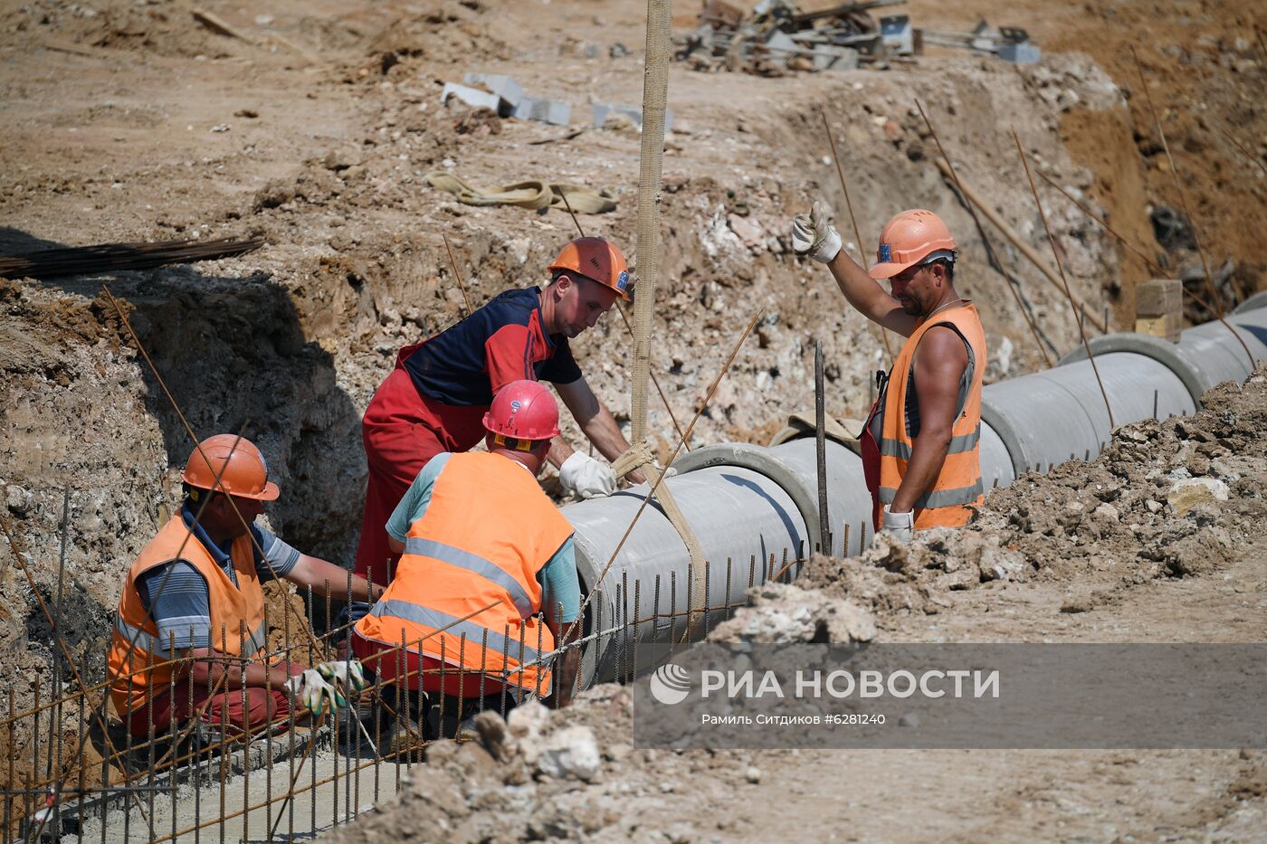 Строительство южного дублера Кутузовского проспекта 