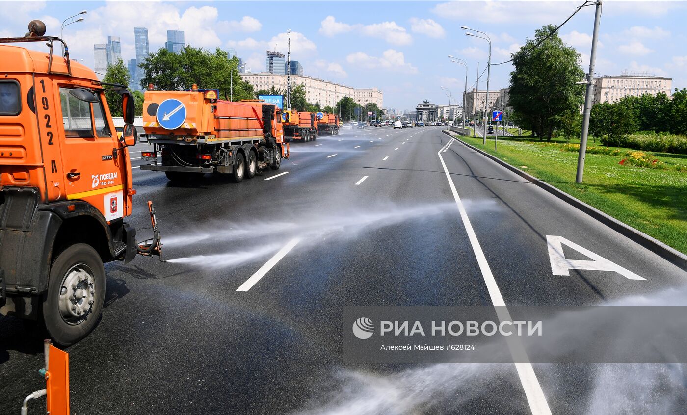 Аэрация дорог в Москве