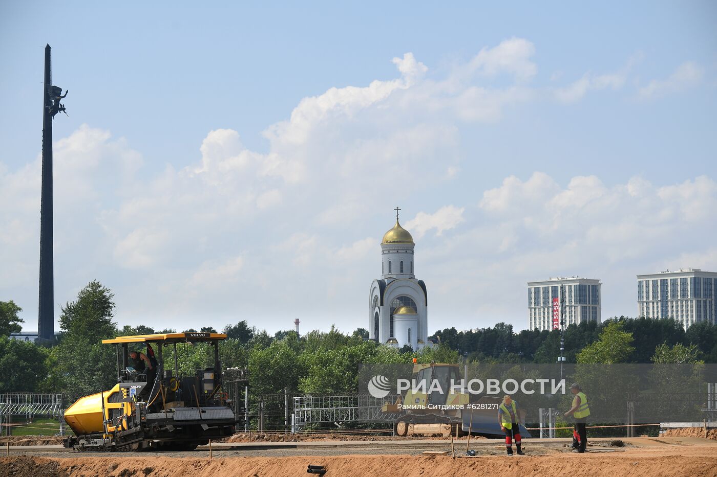 Строительство южного дублера Кутузовского проспекта 