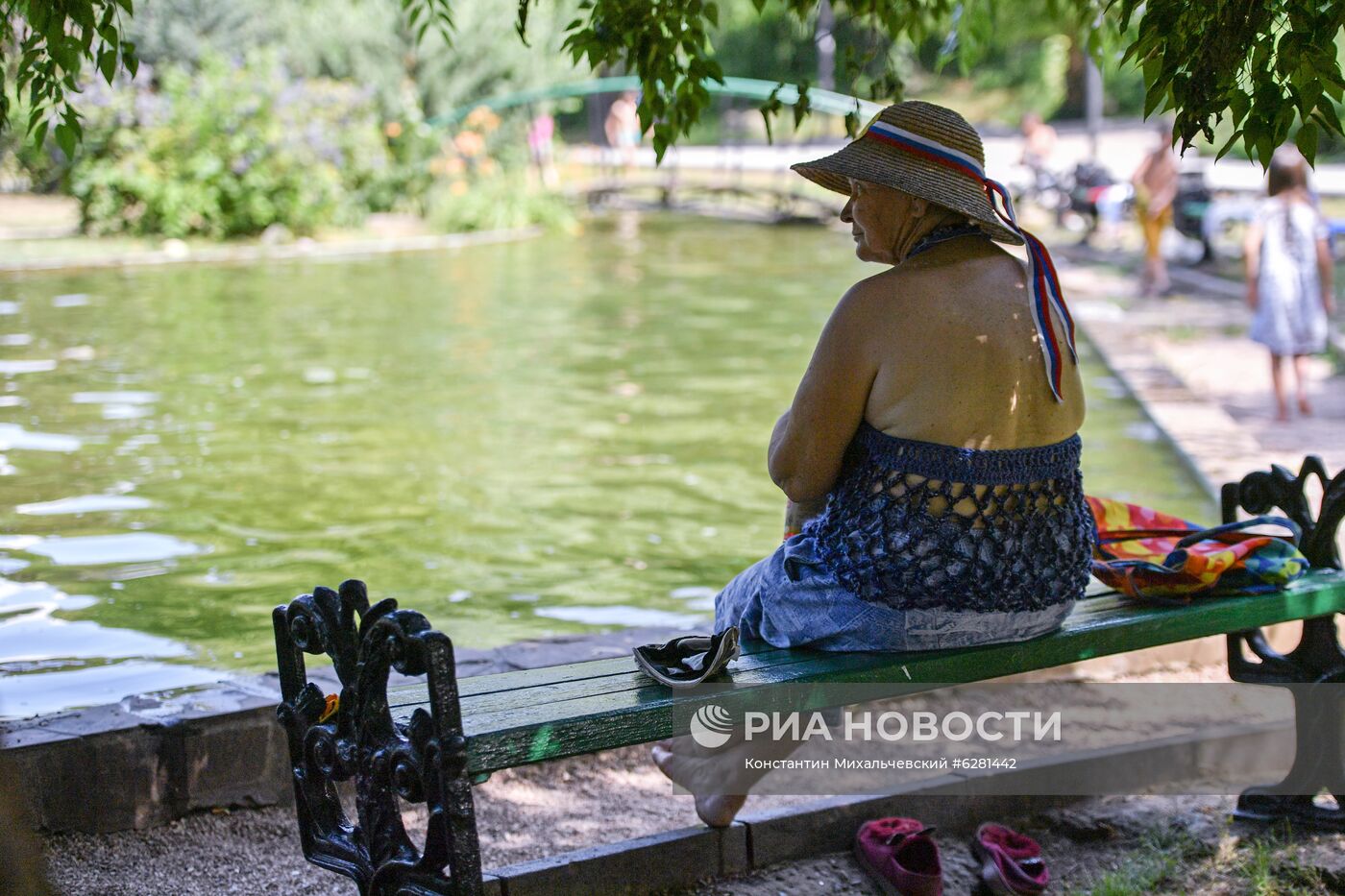 Жара в Симферополе