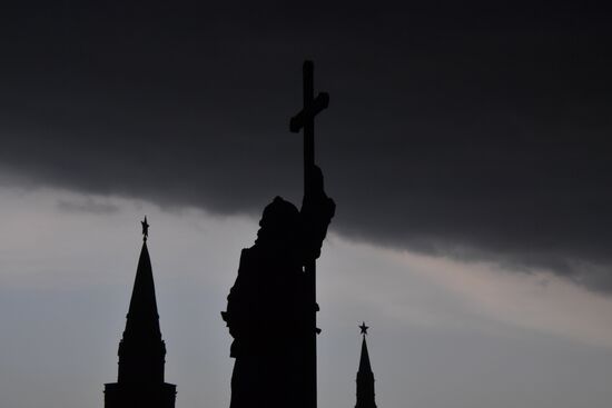В Москве ожидается ураган