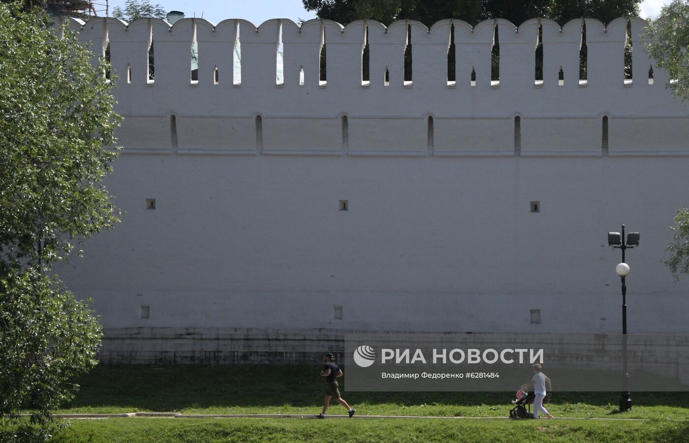 Жаркая погода в Москве