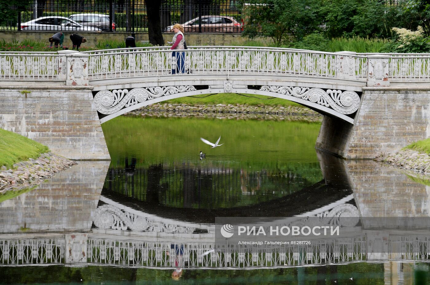 Открытие Михайловского сада