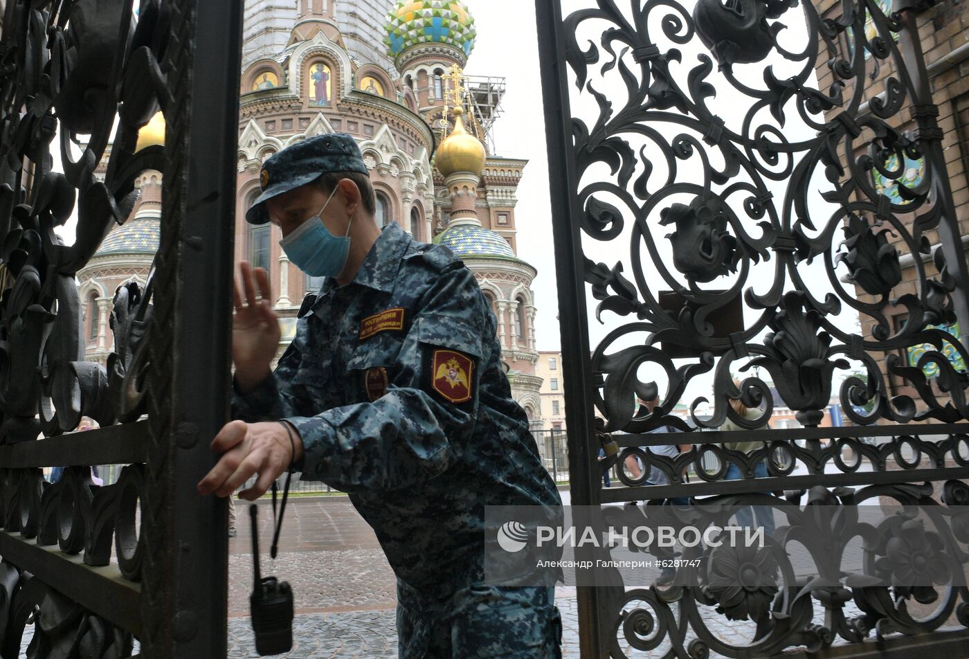 Открытие Михайловского сада