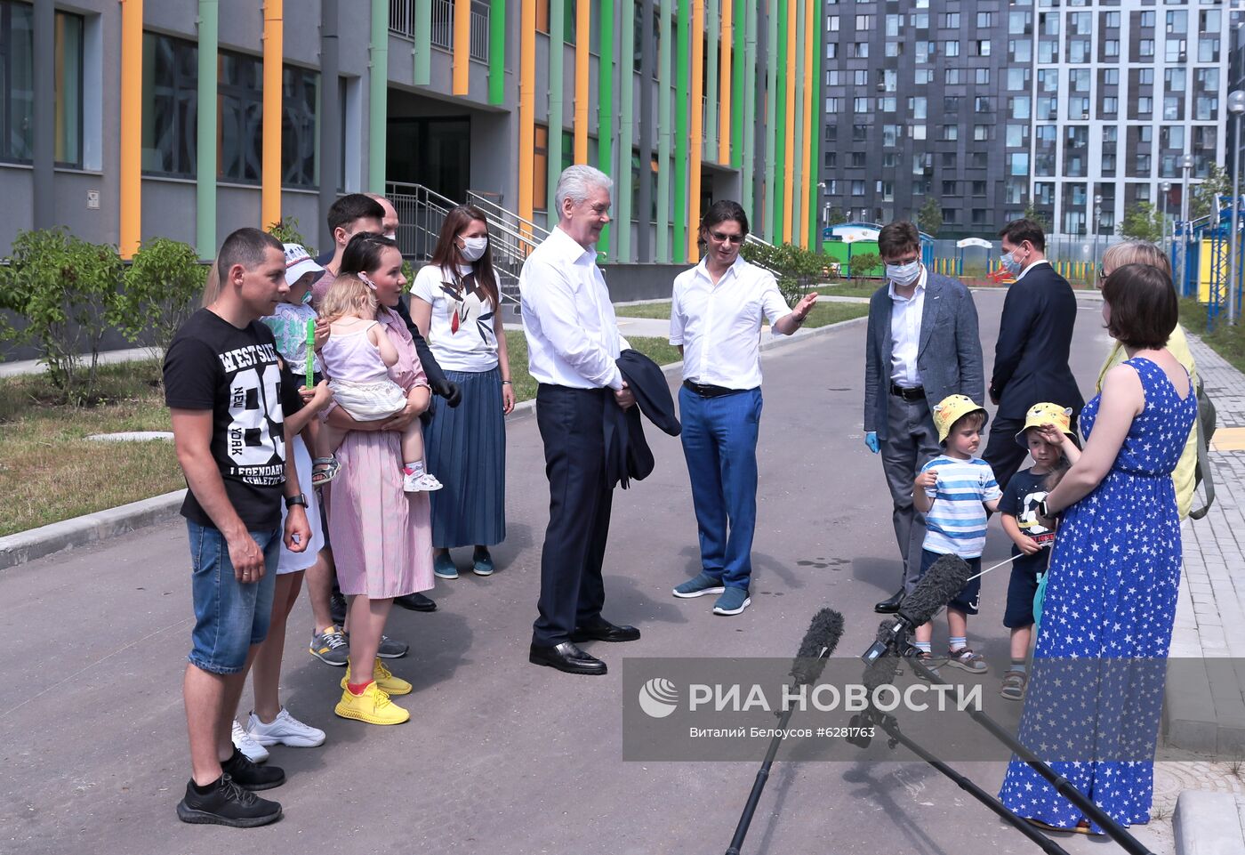 С. Собянин посетил детский сад в Москве 