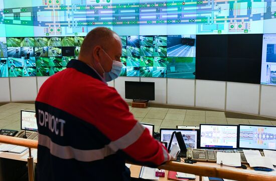 Диспетчерская тоннелей Серебряного бора