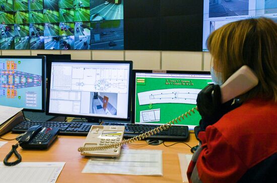 Диспетчерская тоннелей Серебряного бора