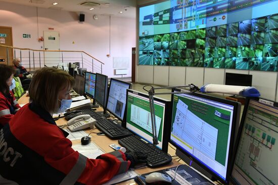 Диспетчерская тоннелей Серебряного бора