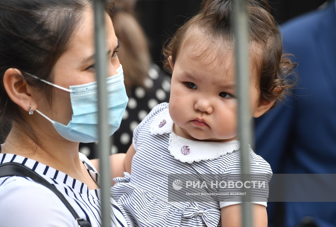 Ситуация у посольства Таджикистана в Москве