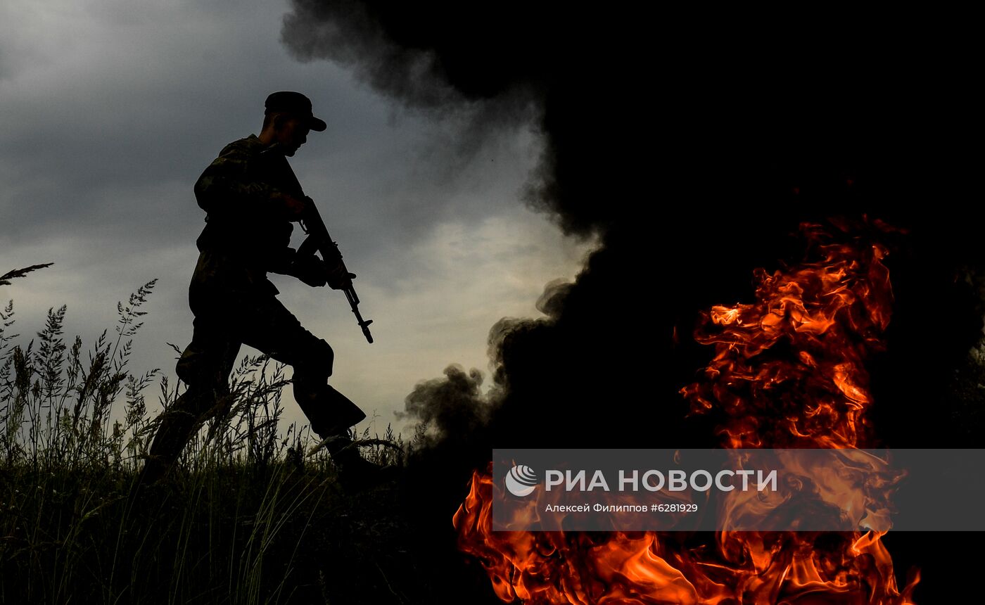 Учения Таманской дивизии ЗВО в Подмосковье