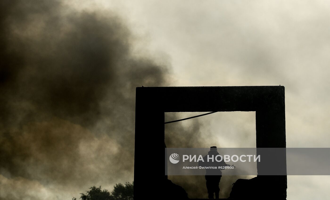 Учения Таманской дивизии ЗВО в Подмосковье 