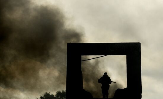 Учения Таманской дивизии ЗВО в Подмосковье 
