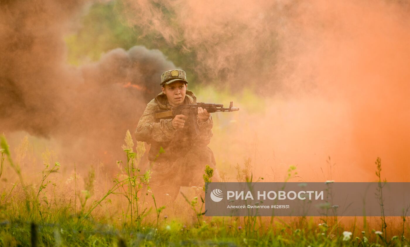 Учения Таманской дивизии ЗВО в Подмосковье 