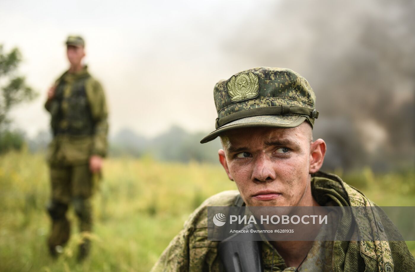 Учения Таманской дивизии ЗВО в Подмосковье 