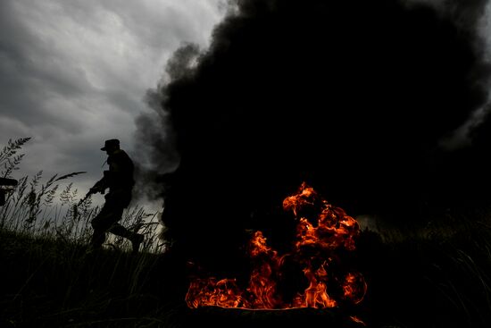 Учения Таманской дивизии ЗВО в Подмосковье 