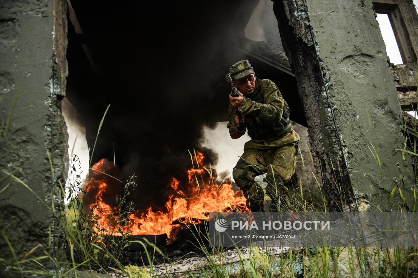 Учения Таманской дивизии ЗВО в Подмосковье 