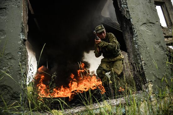 Учения Таманской дивизии ЗВО в Подмосковье 