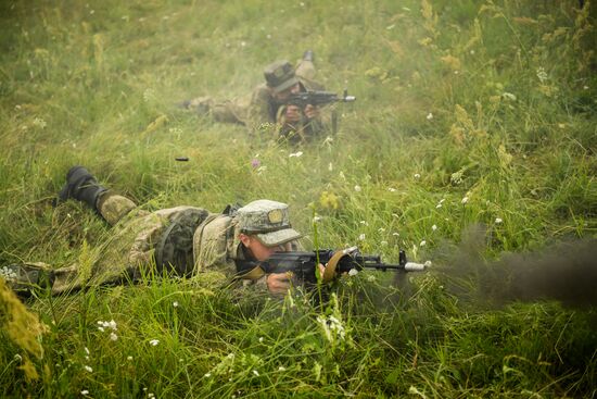 Учения Таманской дивизии ЗВО в Подмосковье 