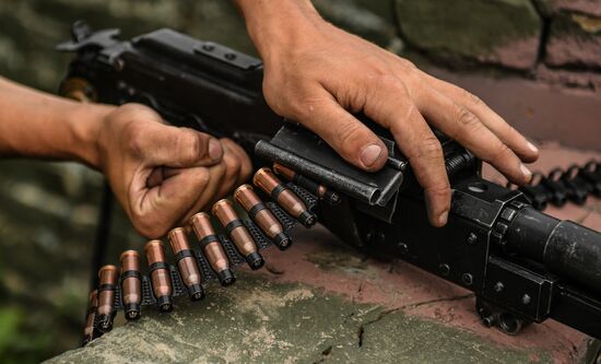 Учения Таманской дивизии ЗВО в Подмосковье 