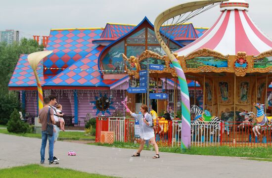 Летний отдых детей в Москве