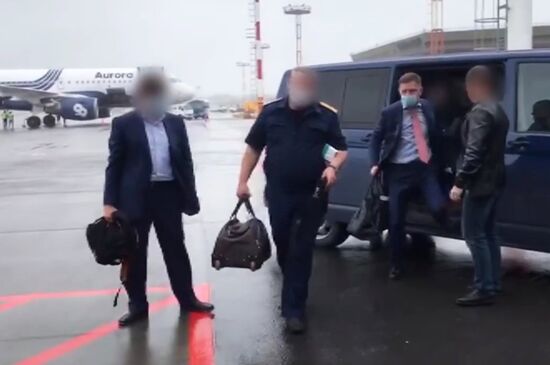 Губернатора Хабаровского края Сергея Фургала доставили в Москву