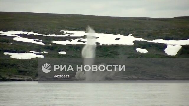 Учения Северного флота в Баренцевом море