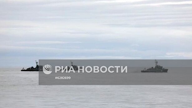 Учения Северного флота в Баренцевом море