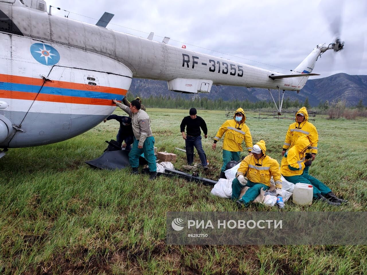 Лесные пожары в регионах России