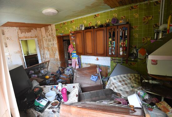 Последствия прорыва дамбы в Подмосковье