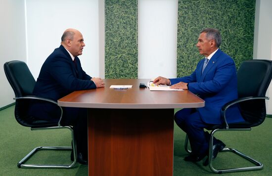 Рабочая поездка премьер-министра РФ М. Мишустина в Приволжский федеральный округ