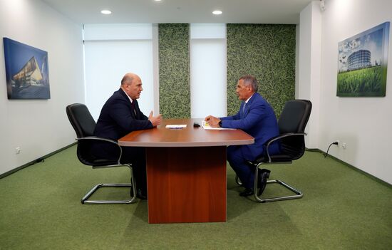 Рабочая поездка премьер-министра РФ М. Мишустина в Приволжский федеральный округ