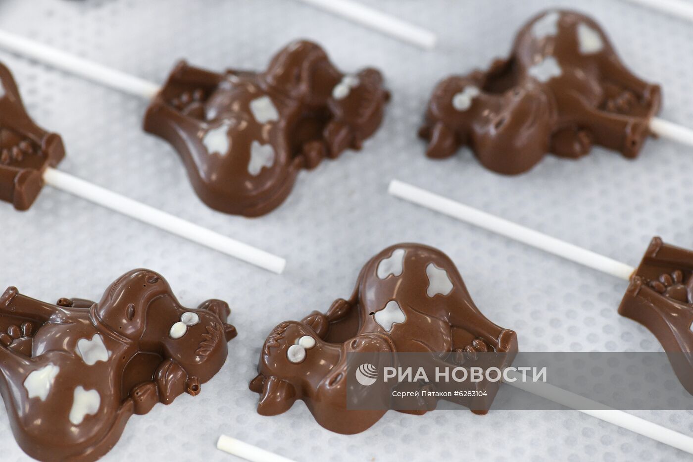 Производство шоколадной продукции фабрики "French Kiss" в Москве. Место: Россия, Москва. Автор: Сергей Пятаков/РИА Новости. Шоколадная фабрика French Kiss