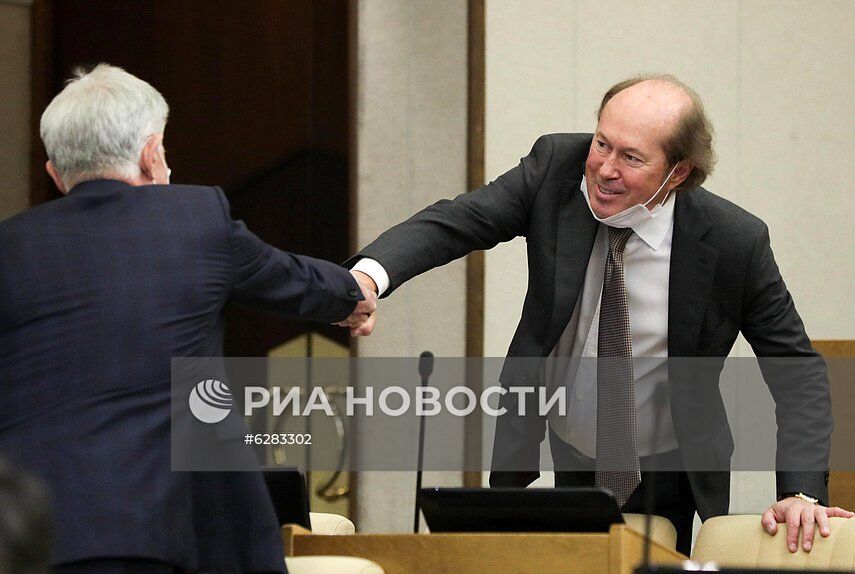 Пленарное заседание Госдумы РФ