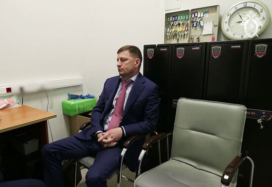 Губернатора Хабаровского края Сергея Фургала доставили в Москву