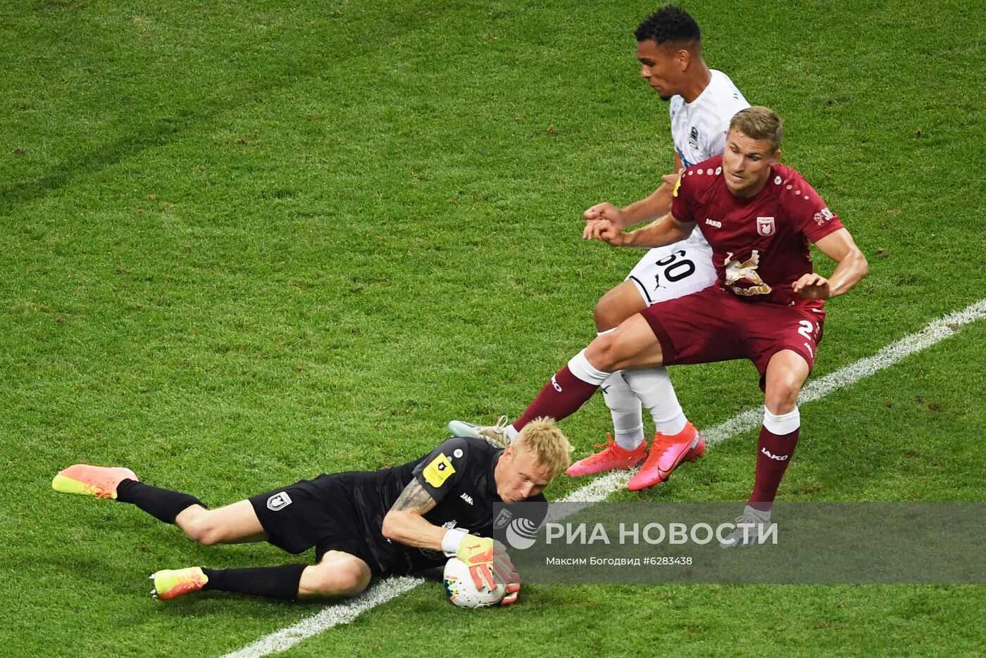 Футбол. РПЛ. Матч "Рубин" "Краснодар"