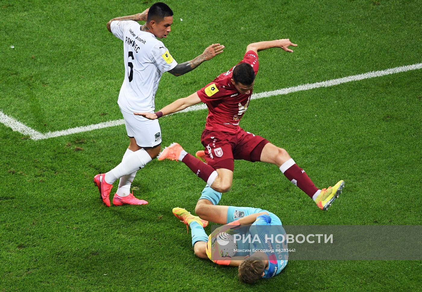 Футбол. РПЛ. Матч "Рубин" "Краснодар"