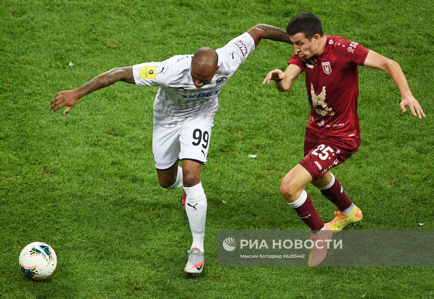 Футбол. РПЛ. Матч "Рубин" "Краснодар"