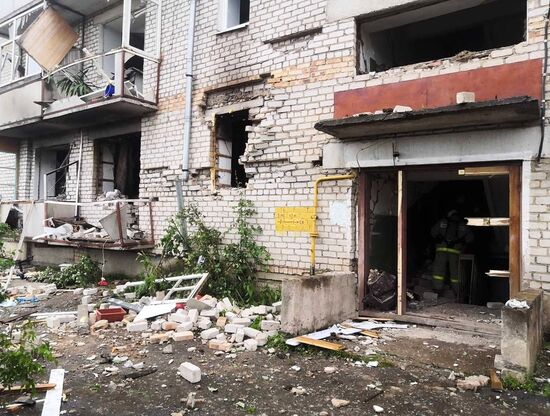 Взрыв газа в жилом доме в Кировской области