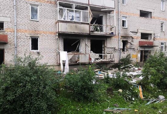 Взрыв газа в жилом доме в Кировской области