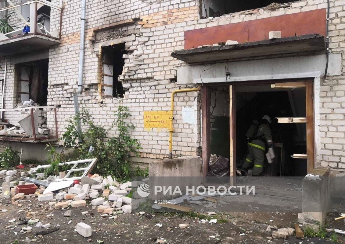 Взрыв газа в жилом доме в Кировской области